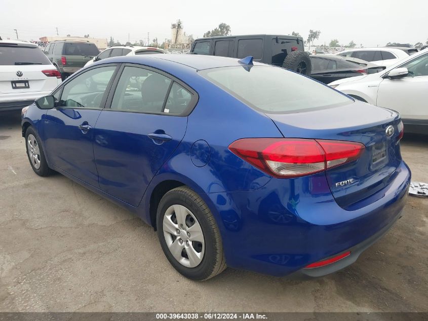 2018 Kia Forte Lx VIN: 3KPFK4A74JE221147 Lot: 39643038