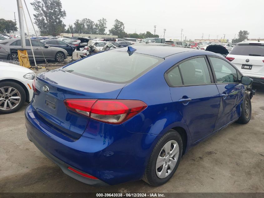 2018 Kia Forte Lx VIN: 3KPFK4A74JE221147 Lot: 39643038