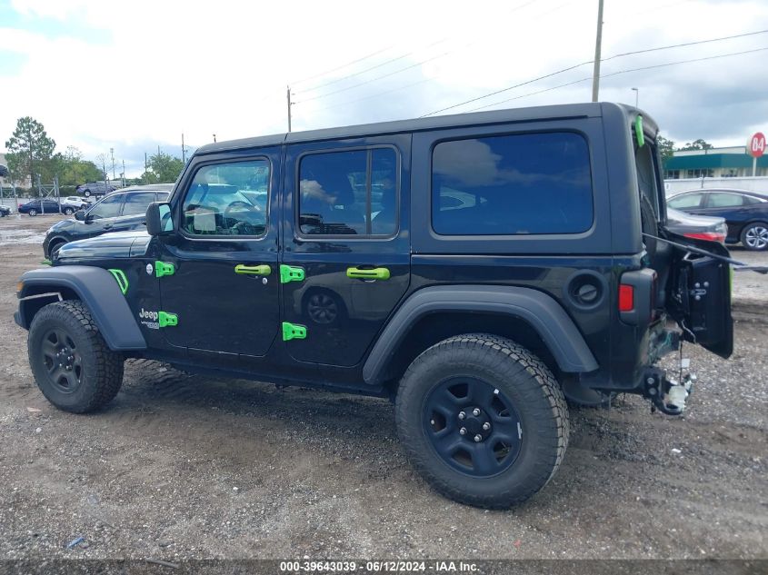 2020 Jeep Wrangler Unlimited Sport 4X4 VIN: 1C4HJXDG2LW241642 Lot: 39643039