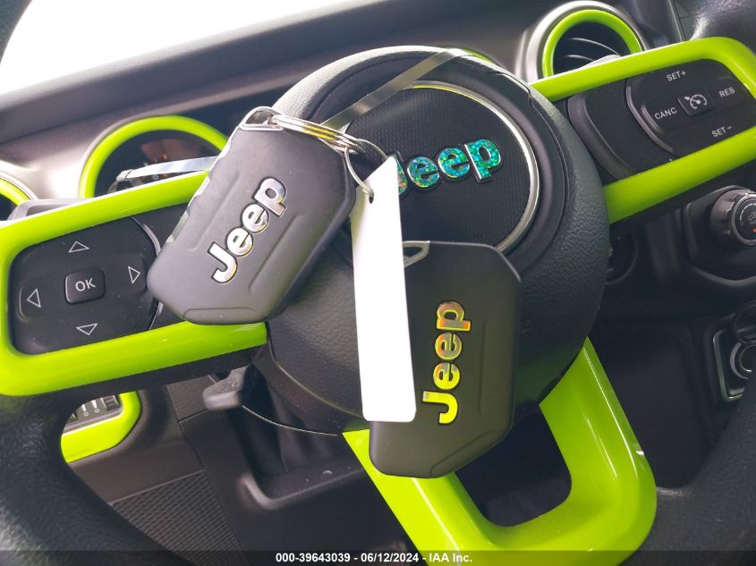 2020 Jeep Wrangler Unlimited Sport 4X4 VIN: 1C4HJXDG2LW241642 Lot: 39643039