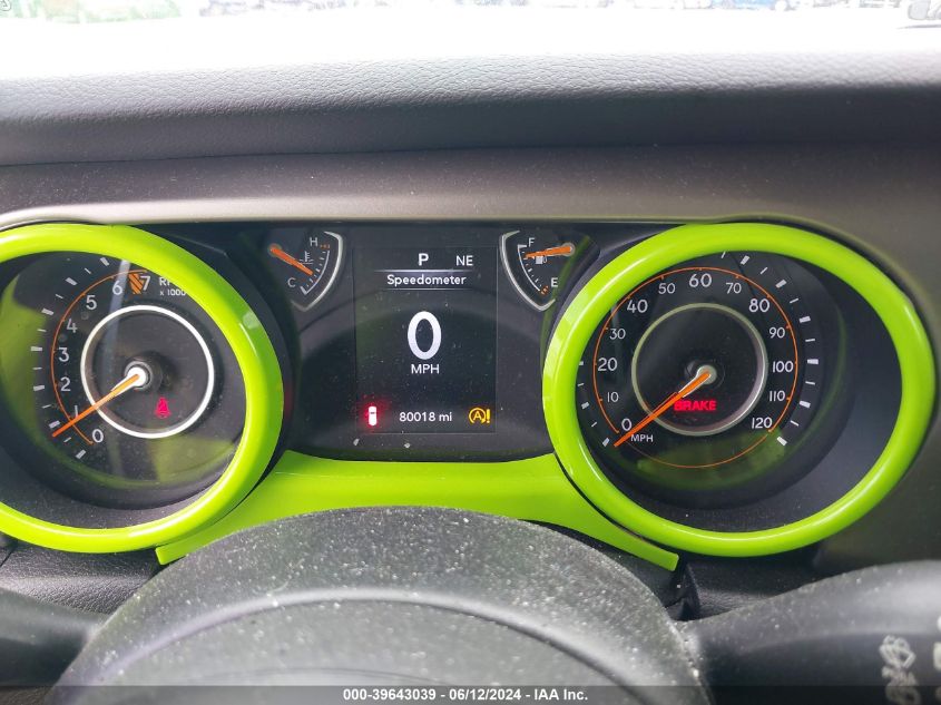 2020 Jeep Wrangler Unlimited Sport 4X4 VIN: 1C4HJXDG2LW241642 Lot: 39643039