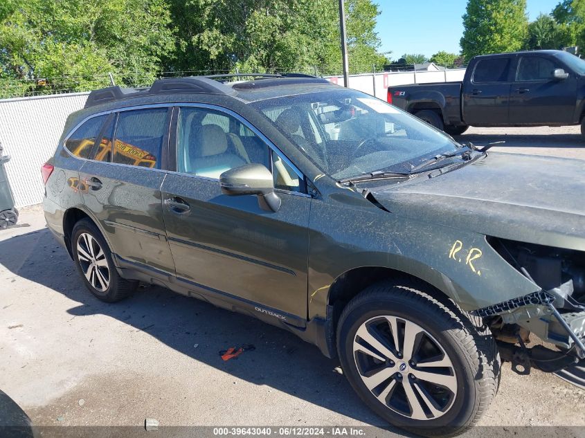 2018 Subaru Outback 3.6R Limited VIN: 4S4BSENC4J3217419 Lot: 39643040