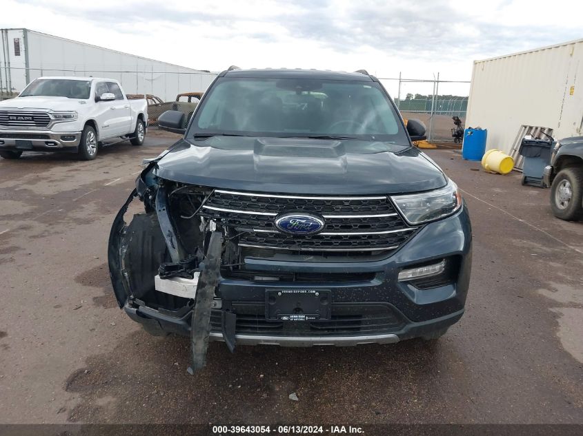 2022 Ford Explorer Xlt VIN: 1FMSK8DH4NGC31592 Lot: 39643054