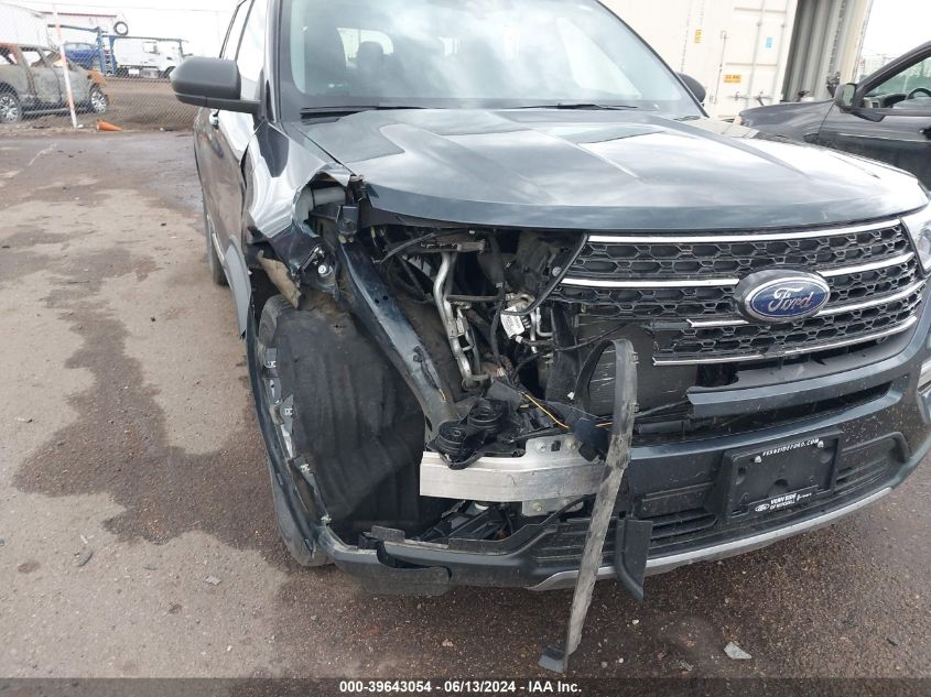 2022 Ford Explorer Xlt VIN: 1FMSK8DH4NGC31592 Lot: 39643054
