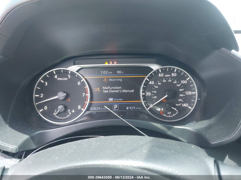 2020 Nissan Altima Sv Fwd VIN: 1N4BL4DV4LC231232 Lot: 39643059