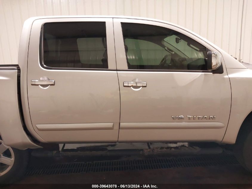 2013 Nissan Titan Sv VIN: 1N6BA0EC1DN303786 Lot: 39643078