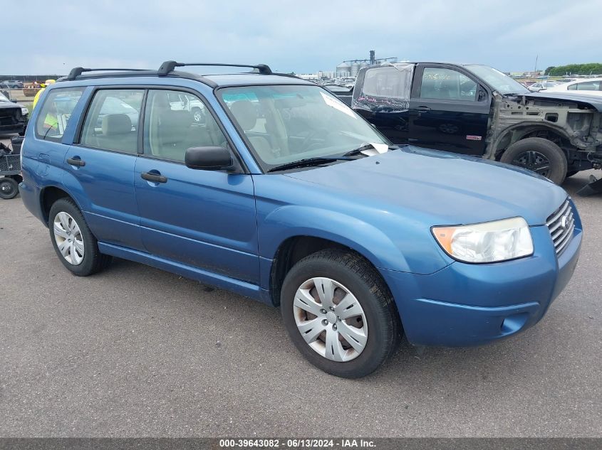 2008 Subaru Forester 2.5X VIN: JF1SG63668H712278 Lot: 39643082