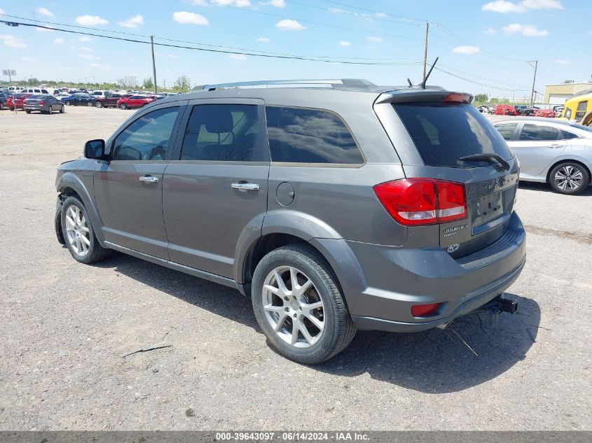 2013 Dodge Journey Crew VIN: 3C4PDDDG7DT658148 Lot: 39643097