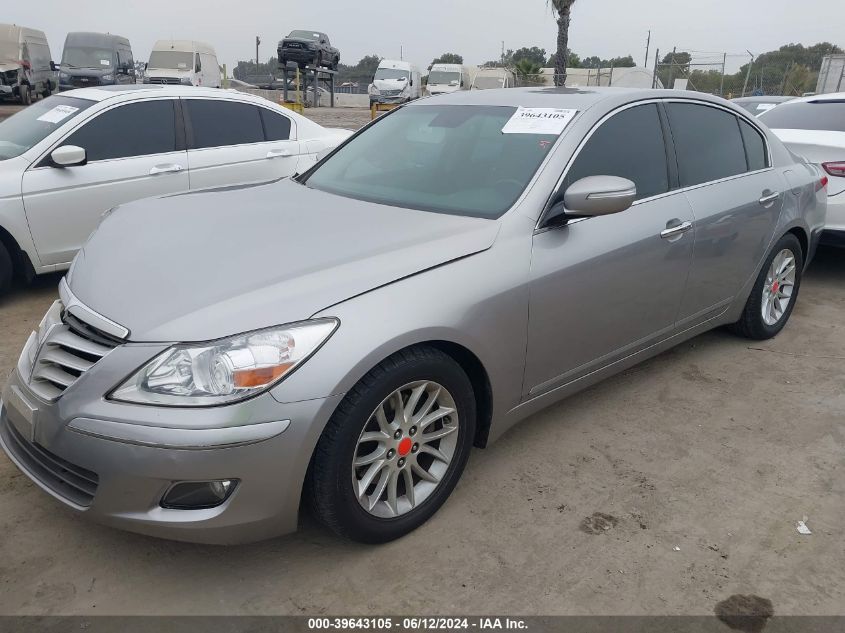 2010 Hyundai Genesis 3.8 VIN: KMHGC4DEXAU084885 Lot: 39643105