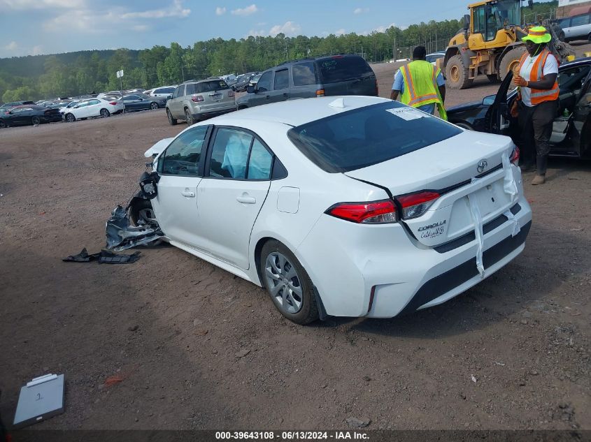 2022 Toyota Corolla Le VIN: 5YFEPMAE0NP369859 Lot: 39643108