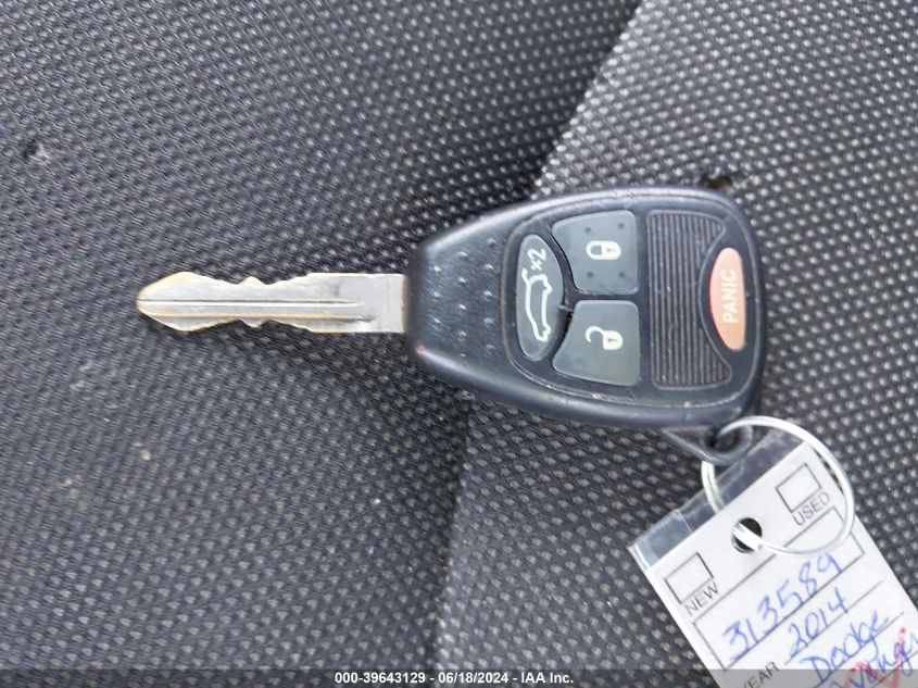 2014 Dodge Avenger Se VIN: 1C3CDZAG4EN132839 Lot: 39643129