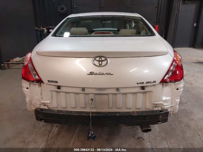2006 Toyota Camry Solara Sle V6 VIN: 4T1CA30P56U091787 Lot: 39643132