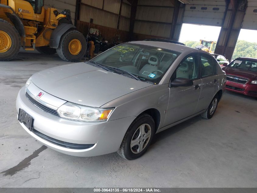 2004 Saturn Ion 1 VIN: 1G8AG52F44Z105182 Lot: 39643135