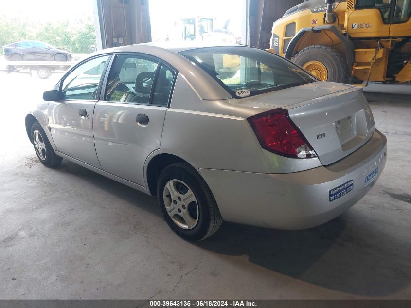 2004 Saturn Ion 1 VIN: 1G8AG52F44Z105182 Lot: 39643135