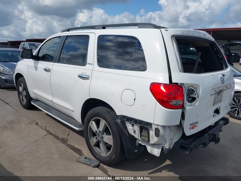 2008 Toyota Sequoia Limited 5.7L V8 VIN: 5TDZY68A88S0082 Lot: 39643144