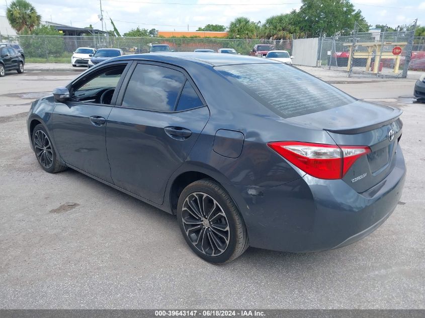 2016 Toyota Corolla S Plus VIN: 2T1BURHE4GC529565 Lot: 39643147