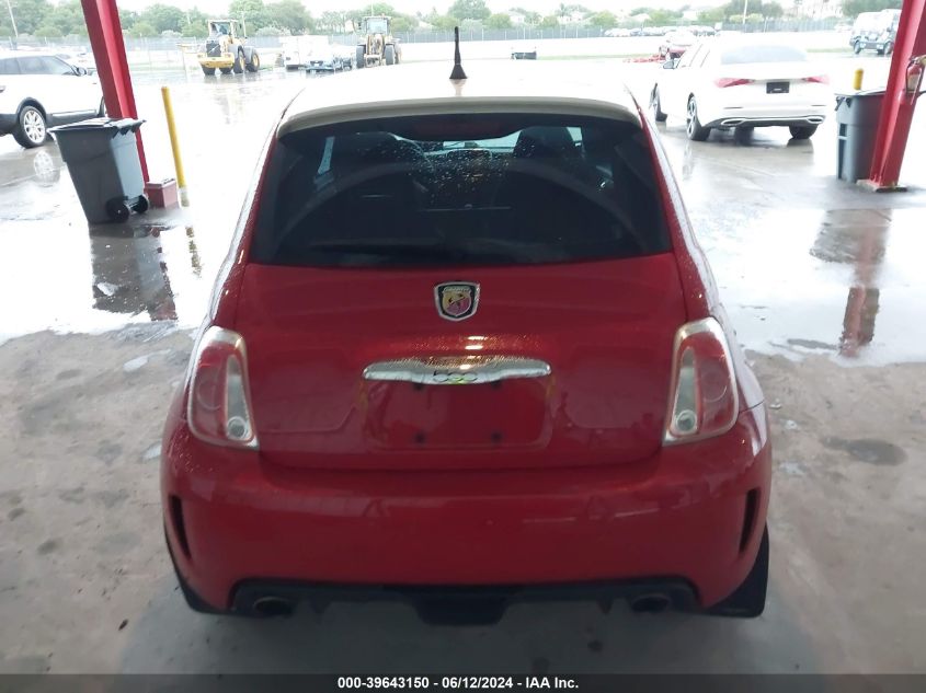 2017 Fiat 500 Abarth VIN: 3C3CFFFH6HT694367 Lot: 39643150