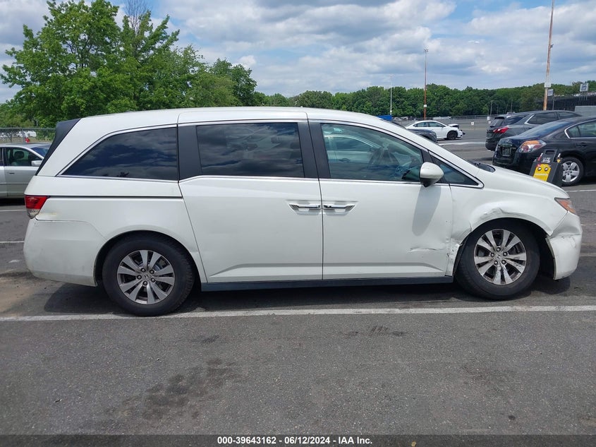 2015 Honda Odyssey Ex-L VIN: 5FNRL5H62FB118839 Lot: 39643162