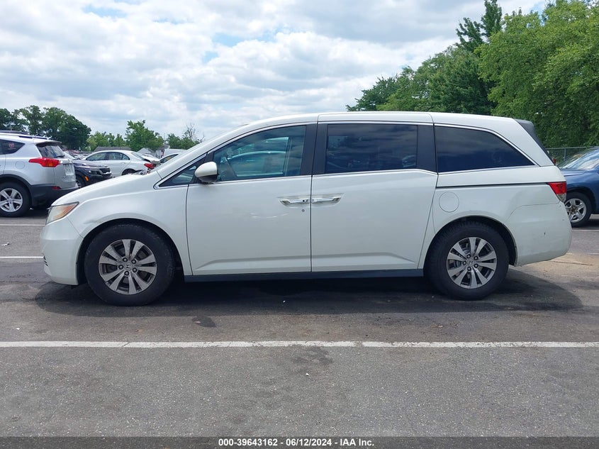 2015 Honda Odyssey Ex-L VIN: 5FNRL5H62FB118839 Lot: 39643162