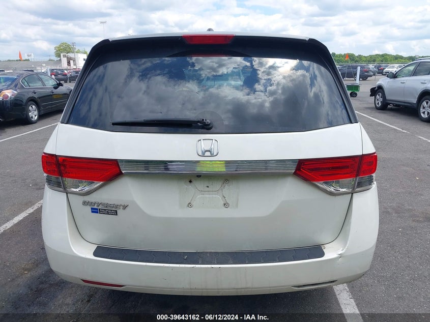 2015 Honda Odyssey Ex-L VIN: 5FNRL5H62FB118839 Lot: 39643162