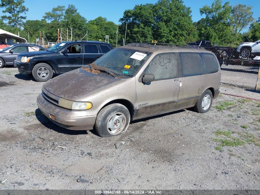 1995 Nissan Quest Xe/Gxe VIN: 4N2DN11WXSD868365 Lot: 39643168