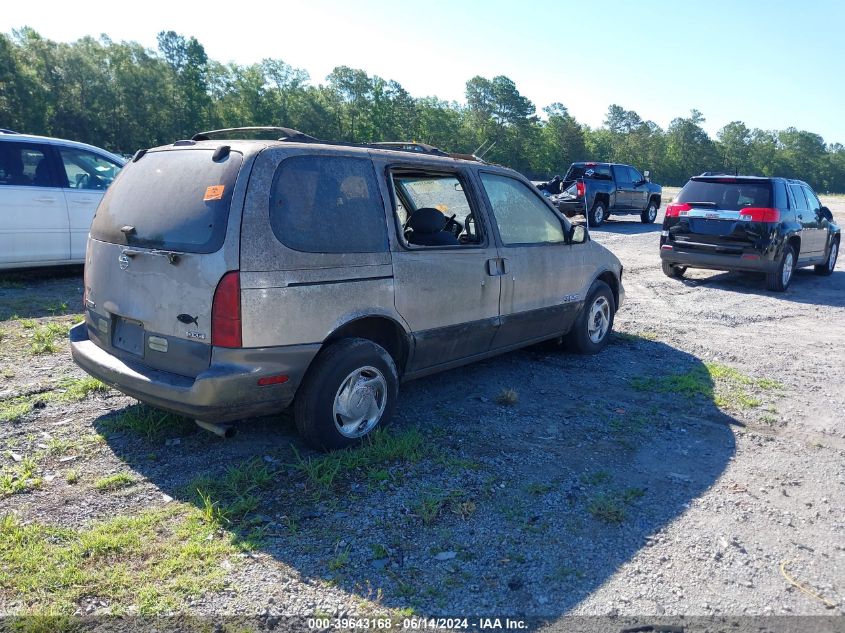 1995 Nissan Quest Xe/Gxe VIN: 4N2DN11WXSD868365 Lot: 39643168