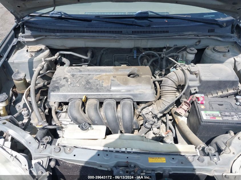 2004 Toyota Corolla Ce VIN: 1NXBR32EX4Z260702 Lot: 39643172