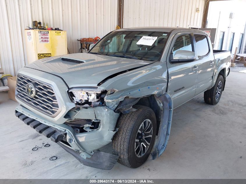 2022 Toyota Tacoma Trd Sport VIN: 3TMCZ5AN8NM532840 Lot: 39643174