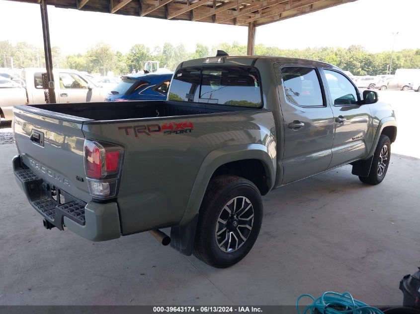 2022 Toyota Tacoma Trd Sport VIN: 3TMCZ5AN8NM532840 Lot: 39643174