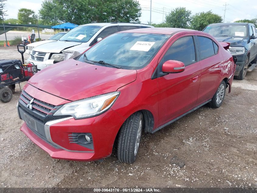 2021 Mitsubishi Mirage G4 Se VIN: ML32FVFJ6MHF0223 Lot: 39643176