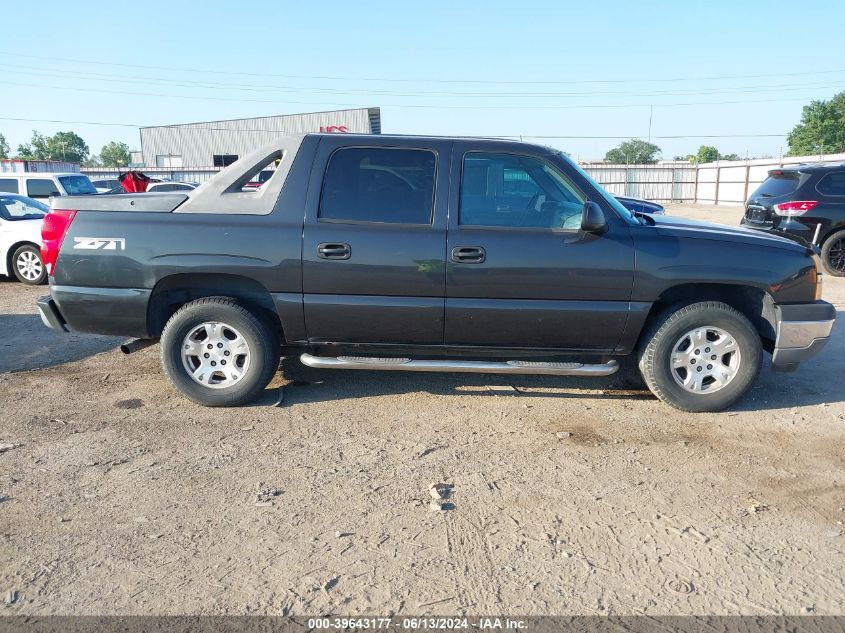 2005 Chevrolet Avalanche 1500 Z71 VIN: 3GNEK12Z65G228158 Lot: 39643177