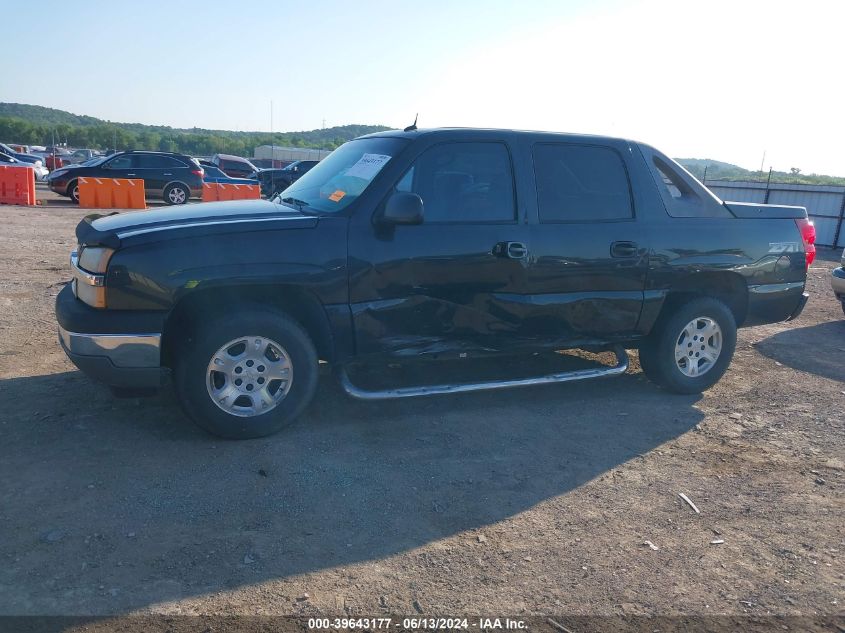 2005 Chevrolet Avalanche 1500 Z71 VIN: 3GNEK12Z65G228158 Lot: 39643177