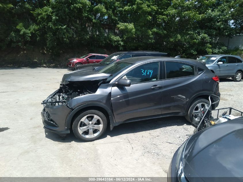 2021 Honda Hr-V Awd Lx VIN: 3CZRU6H3XMM716320 Lot: 39643184