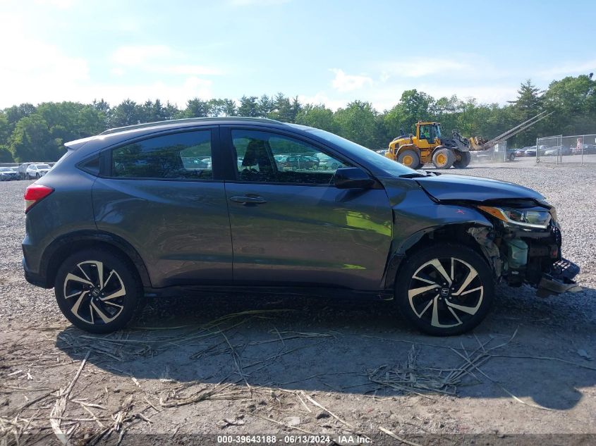 2019 Honda Hr-V Sport VIN: 3CZRU6H16KG700299 Lot: 39643188