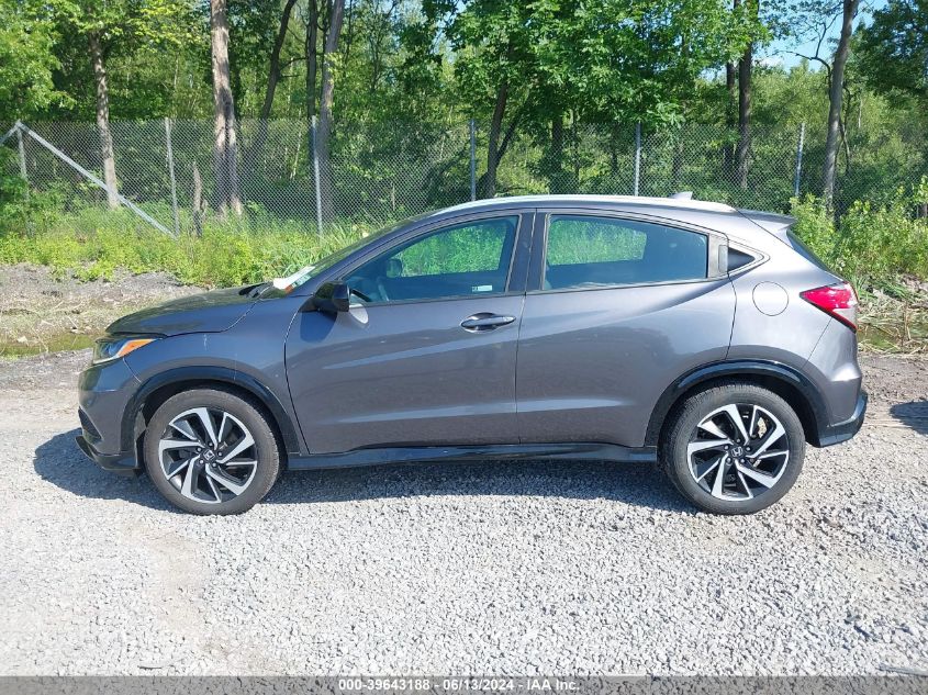 2019 Honda Hr-V Sport VIN: 3CZRU6H16KG700299 Lot: 39643188