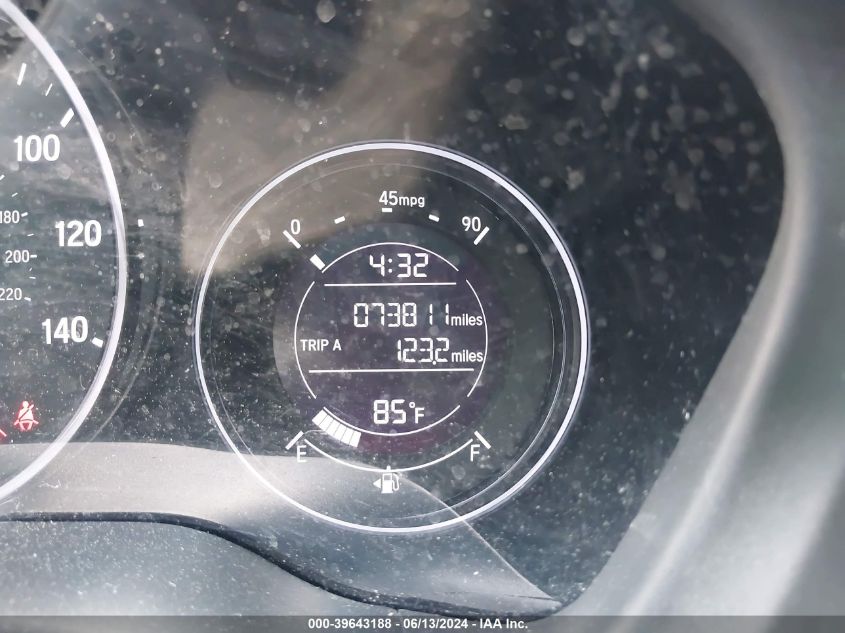 2019 Honda Hr-V Sport VIN: 3CZRU6H16KG700299 Lot: 39643188