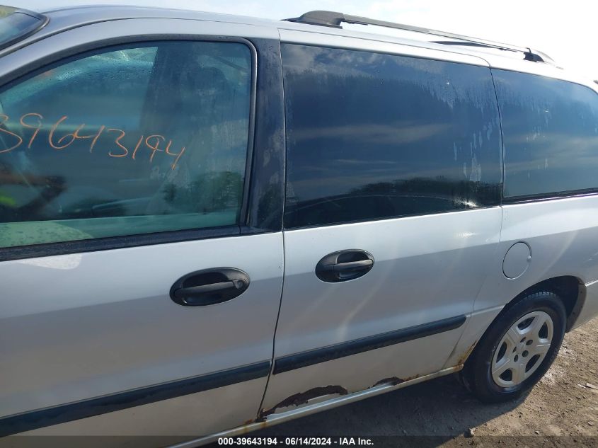 2007 Ford Freestar Se VIN: 2FMZA51217BA27990 Lot: 39643194