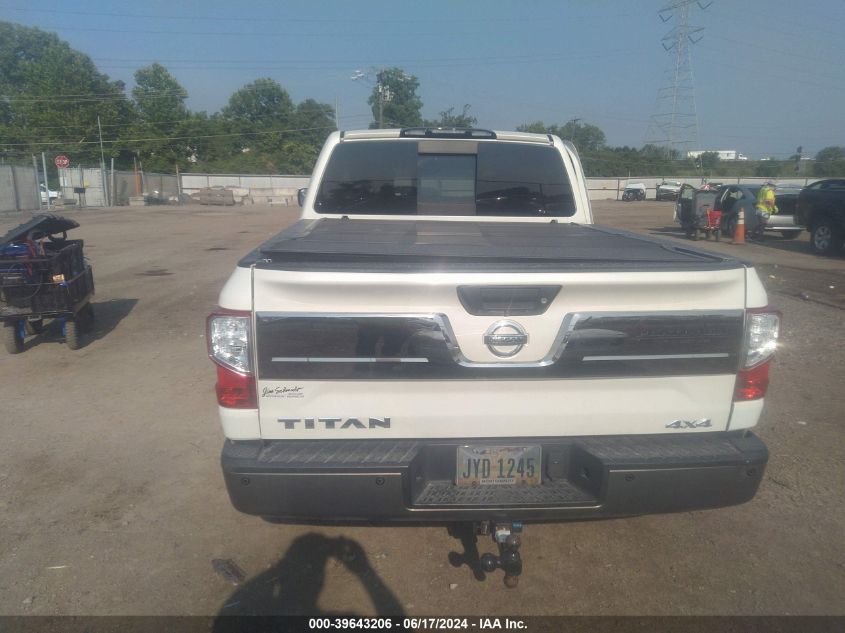 2017 Nissan Titan Platinum Reserve/Pro-4X/S/Sl/Sv VIN: 1N6AA1E53HN534309 Lot: 39643206