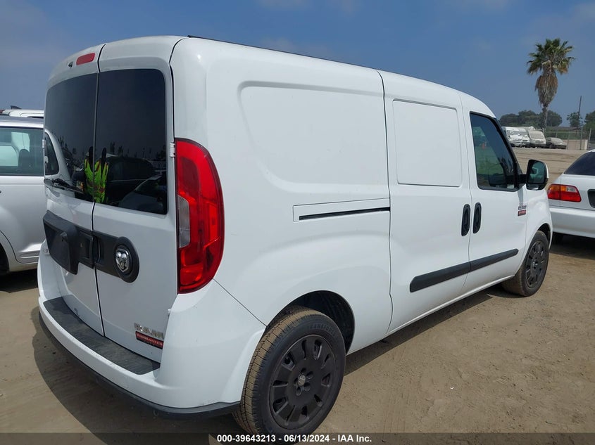 2019 Ram Promaster City Tradesman Slt VIN: ZFBHRFBB4K6N36964 Lot: 39643213