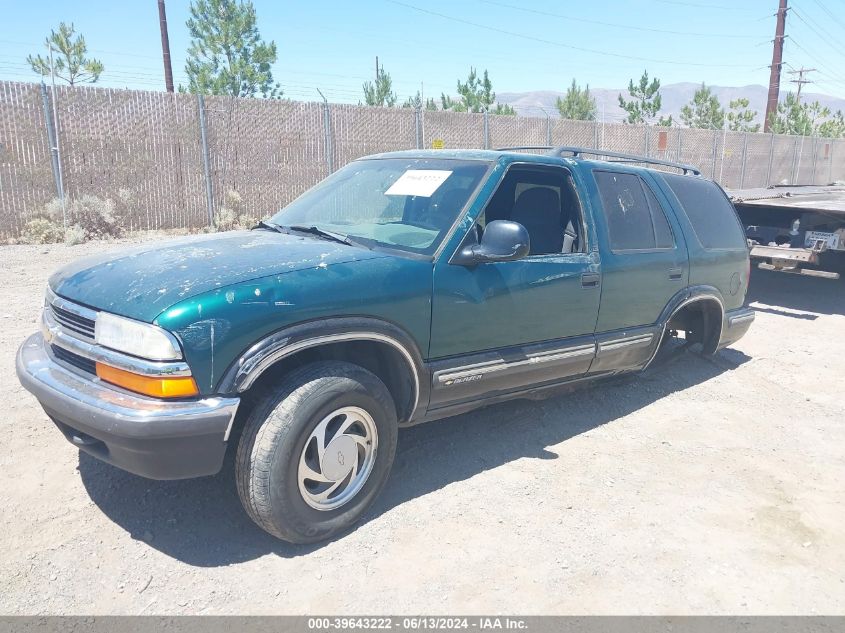 1998 Chevrolet Blazer VIN: 1JNZT13W3W2254580 Lot: 39643222