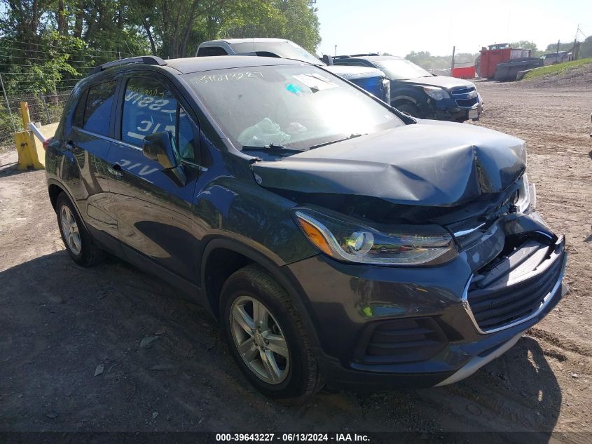 2019 Chevrolet Trax Lt VIN: 3GNCJPSBXKL334521 Lot: 39643227