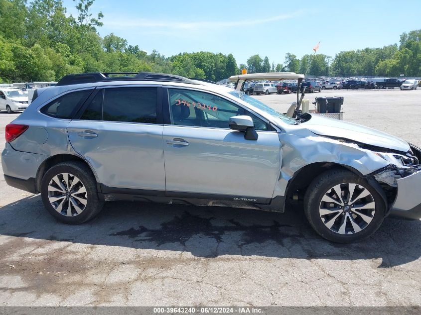 2015 Subaru Outback 2.5I Limited VIN: 4S4BSAJC7F3203813 Lot: 39643240