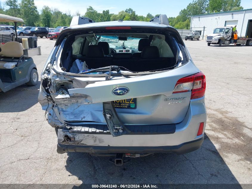 2015 Subaru Outback 2.5I Limited VIN: 4S4BSAJC7F3203813 Lot: 39643240