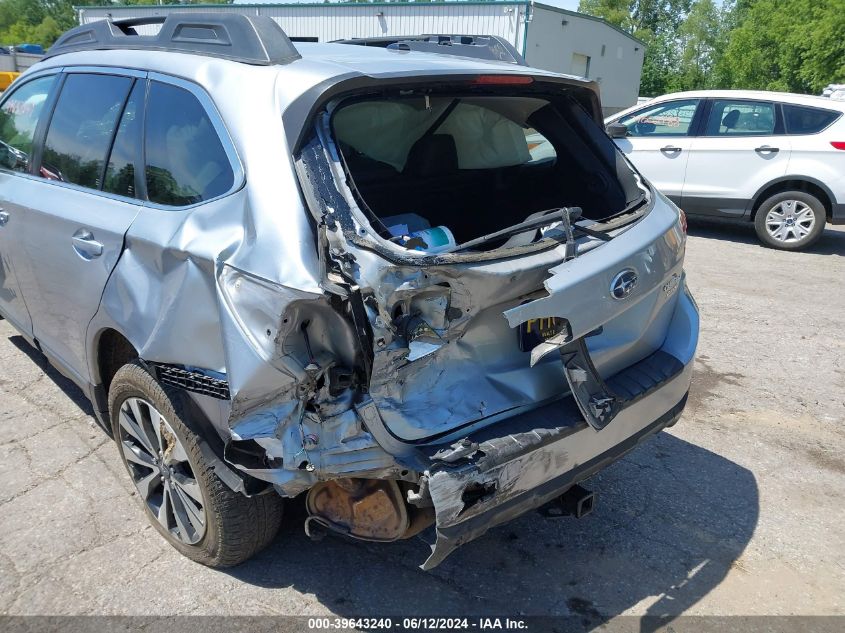 2015 Subaru Outback 2.5I Limited VIN: 4S4BSAJC7F3203813 Lot: 39643240