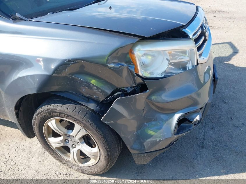 2012 Honda Pilot Ex VIN: 5FNYF3H48CB042996 Lot: 39643250