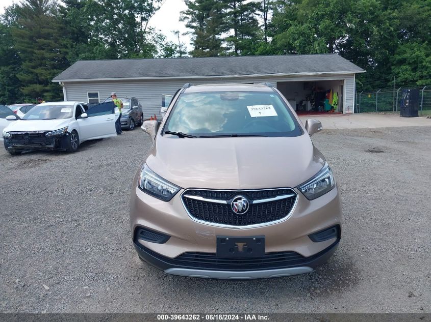 2018 Buick Encore Preferred VIN: KL4CJESB5JB685781 Lot: 39643262