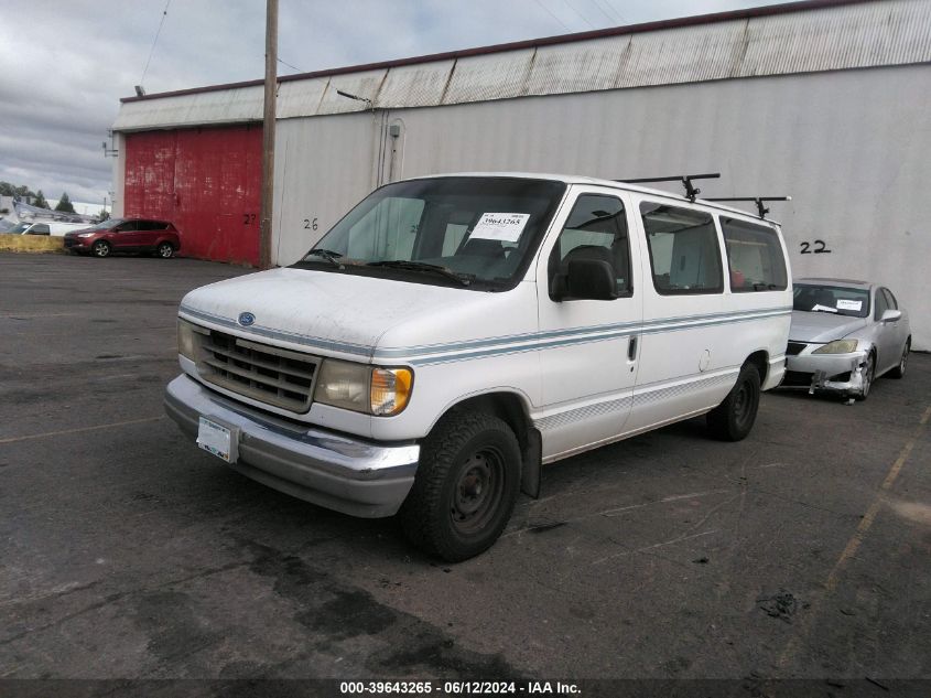 1993 Ford Econoline E150 Van VIN: 1FDEE14N9PHB91718 Lot: 39643265