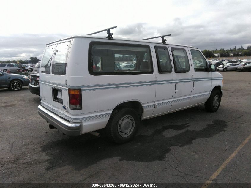 1993 Ford Econoline E150 Van VIN: 1FDEE14N9PHB91718 Lot: 39643265