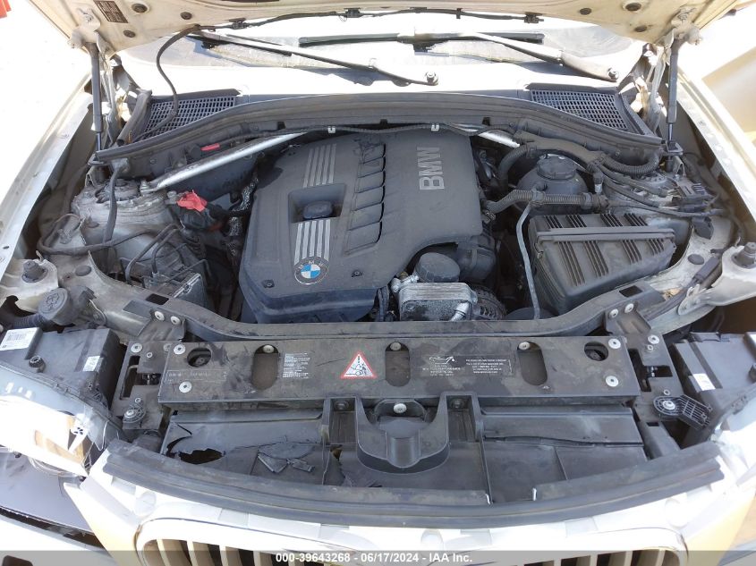 2011 BMW X3 xDrive28I VIN: 5UXWX5C52BL716618 Lot: 39643268