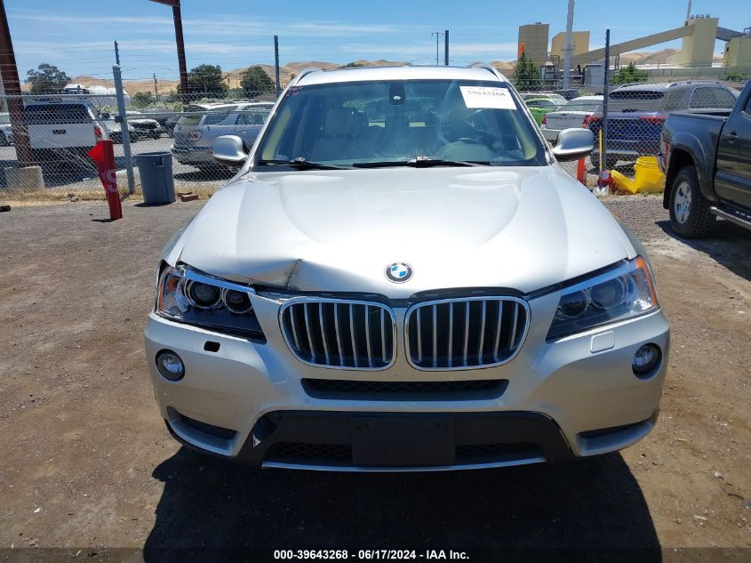 2011 BMW X3 xDrive28I VIN: 5UXWX5C52BL716618 Lot: 39643268